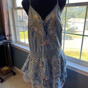 FINAL SALE - Chambray summer dress - XL